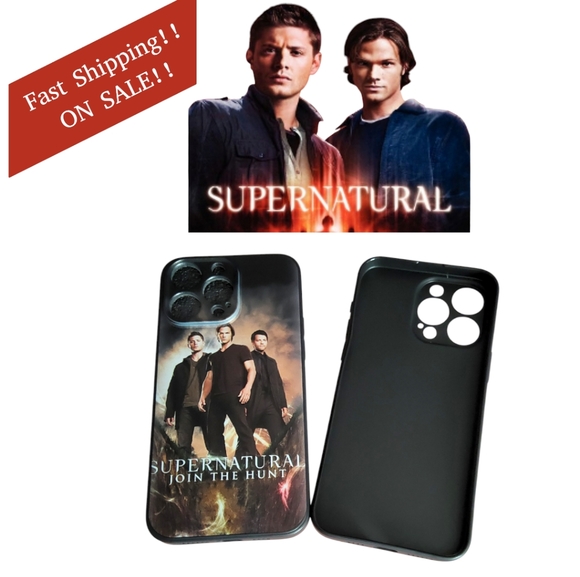 SUPERNATURAL ( Hit TV  Show ) Durable Protective Silicone Phone Case Cover - Picture 2 of 8